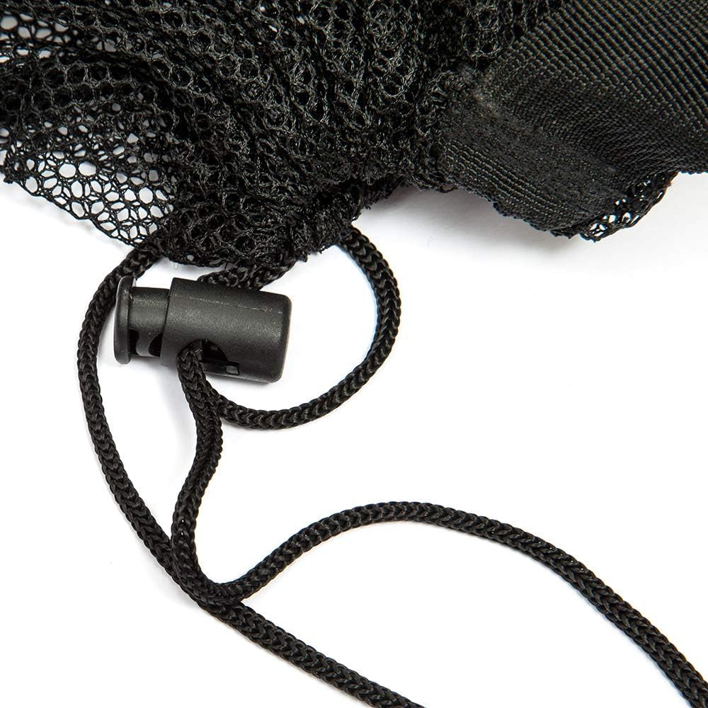 Heavy Duty Football Net Bag (10-12 Balls) Basketball Tennis Bag for Coaches Football Ball Bag Net Extra Large Mesh Drawstring Bag (Bar Strap No Pocket, 2)